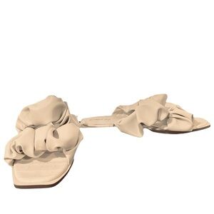 Circus NY by Sam Edelman Women’s Ivory Size 8.5 Faux Leather Iggy Sandals